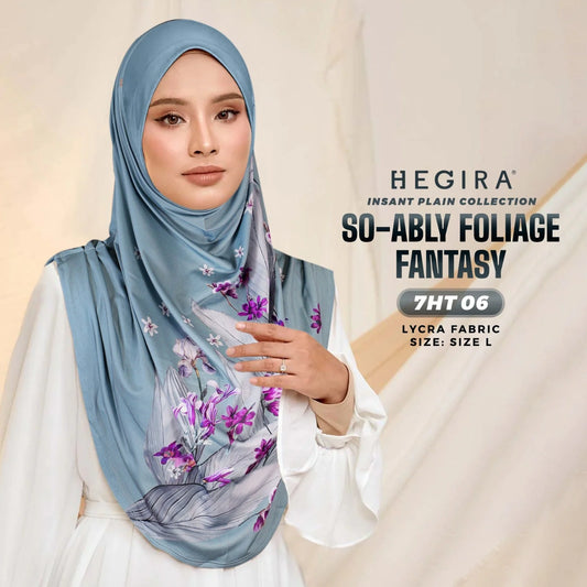 So-Ably Foliage Fantasy Instant Hijab