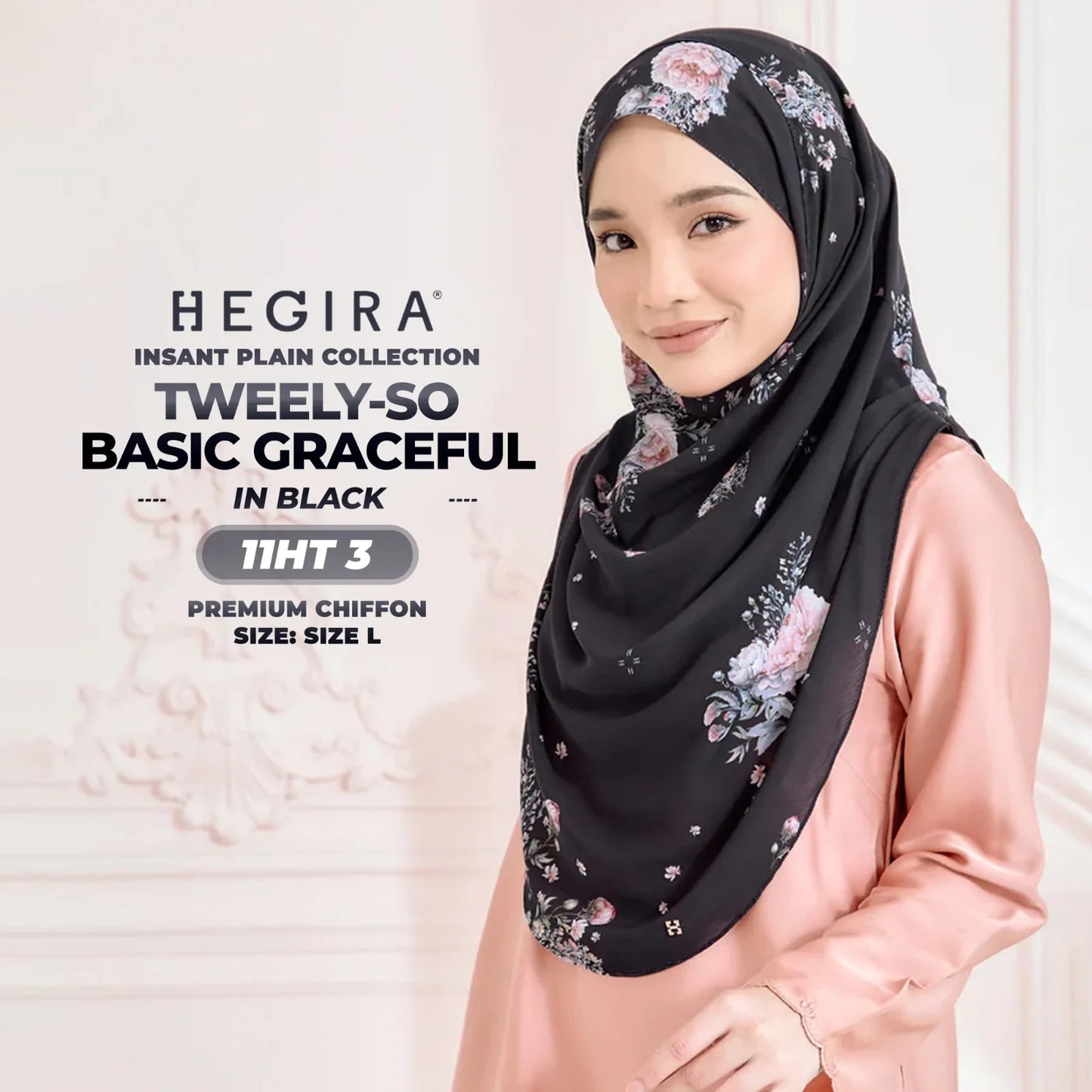 Tweely-So Basic Graceful Instant Hijab