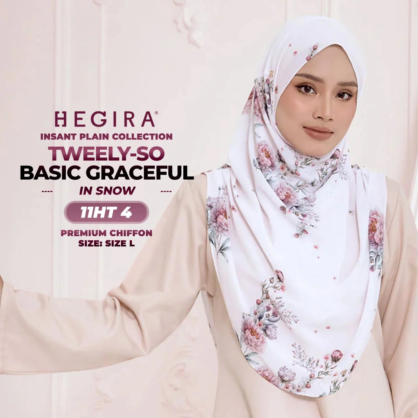 Tweely-So Basic Graceful Instant Hijab