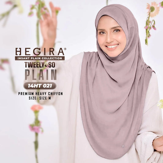 Tweely-So Basic Plain Instant Hijab