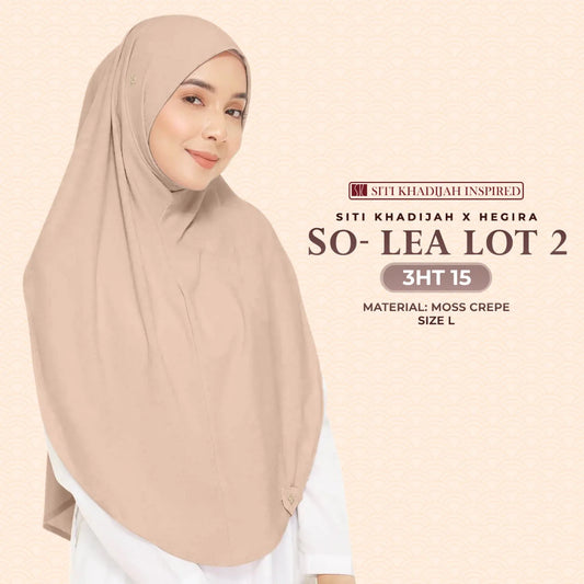 So-Lea Instant Hijab (Sitti Khadijah X Hegira)