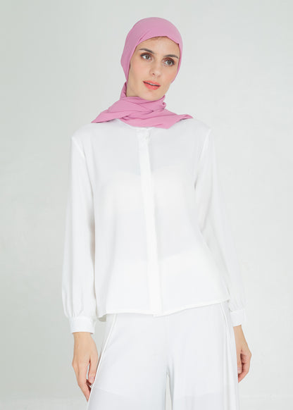 Premium Chiffon Hijab - Rose