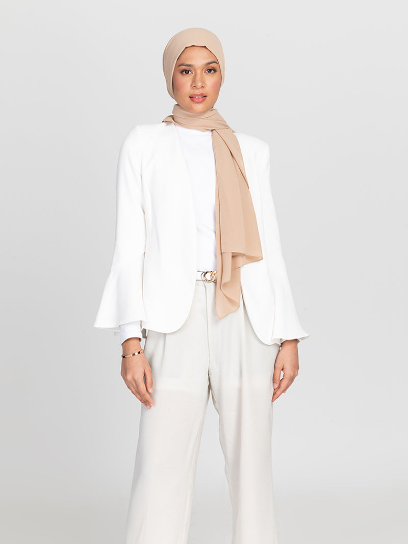 Premium Chiffon Hijab - Malt